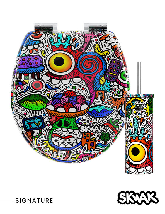 Pack Round toilet seat +...